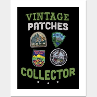 vintage patches collector / patches lover gift idea / patch collector present Posters and Art